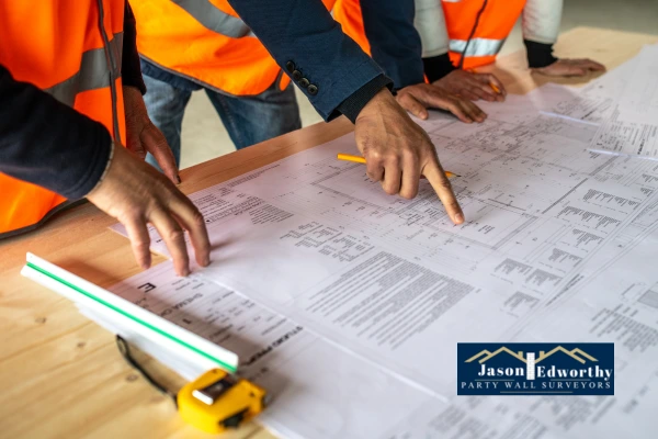 See if you need a party wall agreement for building along boundary line Slough