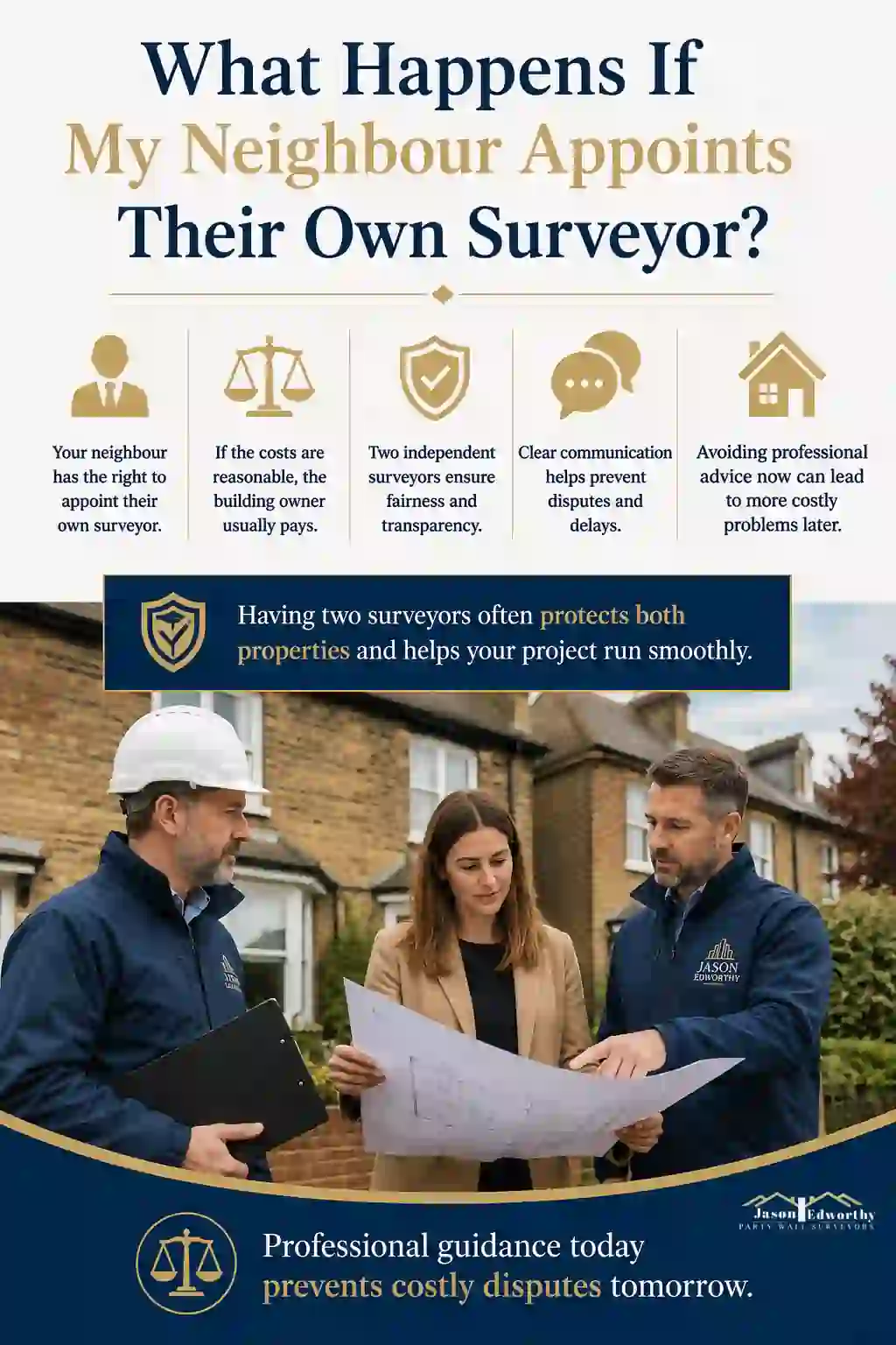 What Happens If My Neighbour Appoints Their Own Surveyor Slough?